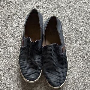 Olukai Women's  Slip-On Mesh Casual Shoes - Black